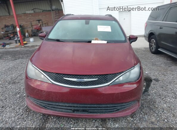2C4RC1DG7LR163654 2020 CHRYSLER VOYAGER Burgundy ხელსაწყოთა პანელის ხედი