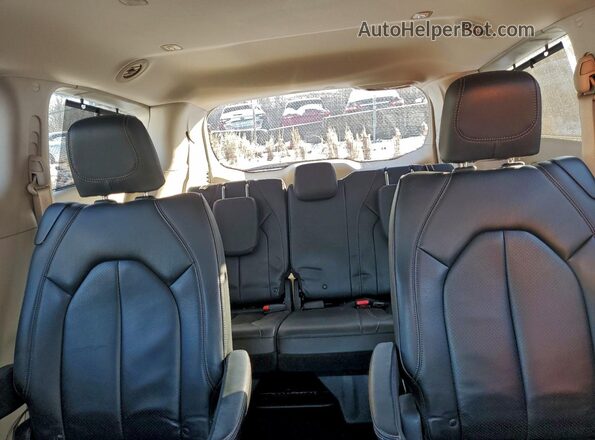2C4RC1EG5HR616451 2017 CHRYSLER PACIFICA Желто-коричневый Вид задних сидений