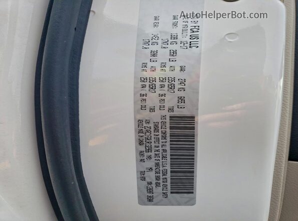 2C4RC1FG0JR132966 2018 CHRYSLER PACIFICA White Widok wnętrza 360 stopni