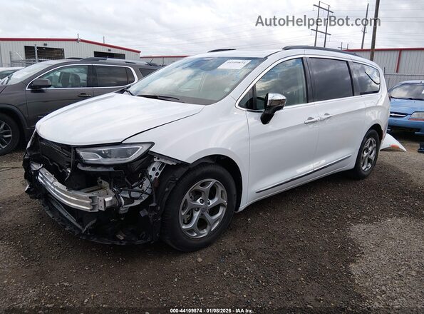 2C4RC1GG5PR575119 2023 CHRYSLER PACIFICA White წინა მარცხენა ხედი სამი მეოთხედიდან