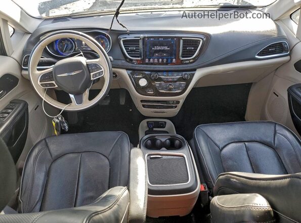 2C4RC1GG6LR236315 2020 CHRYSLER PACIFICA Black წინა პანელის ხედი