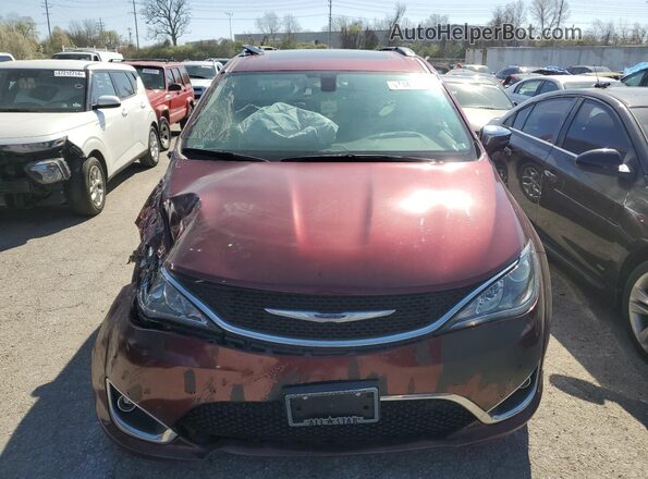 2C4RC1GG9LR284262 2020 CHRYSLER PACIFICA Burgundy წინა ხედი