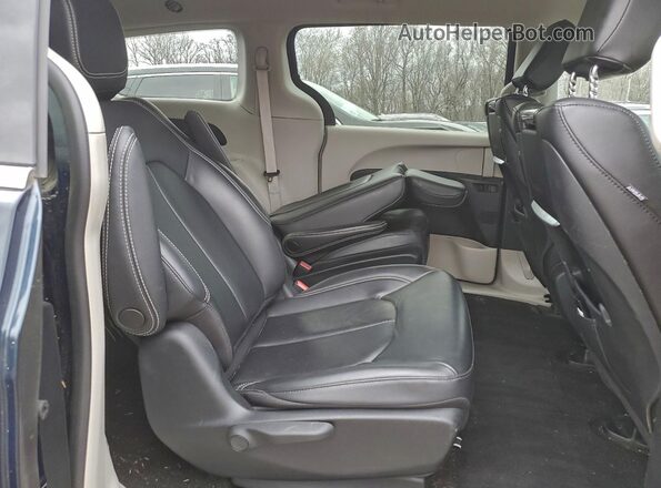 2C4RC1L72PR543217 2023 CHRYSLER PACIFICA Синий Вид задней части салона