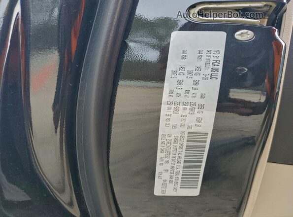 2C4RC1N73JR278182 2018 CHRYSLER PACIFICA Черный Вид наклейки с VIN-кодом