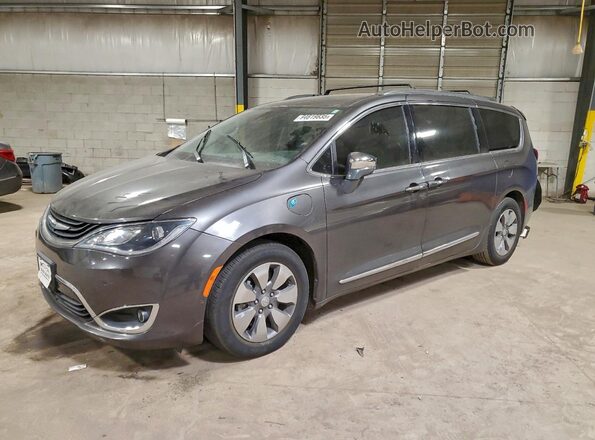 2C4RC1N74JR169696 2018 CHRYSLER PACIFICA Gray Przód lewy