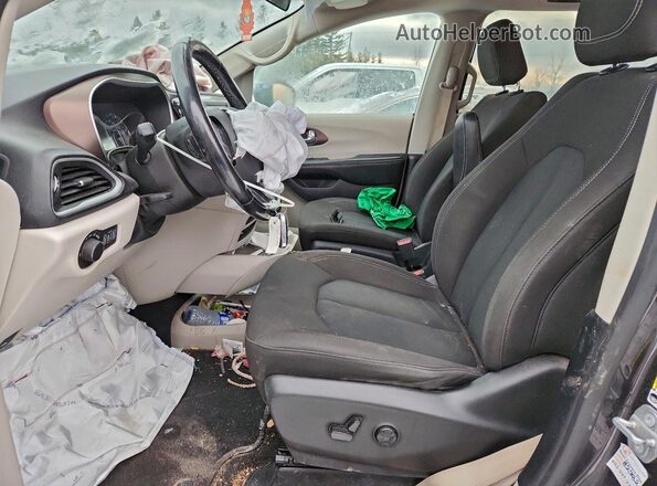 2C4RC1ZG2MR554866 2021 CHRYSLER GRAND Серый Вид салона спереди