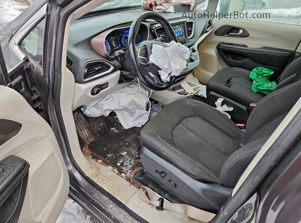 2C4RC1ZG2MR554866 2021 CHRYSLER GRAND Серый Вид панели приборов