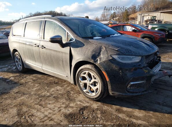 2C4RC3GG5MR595250 2021 CHRYSLER PACIFICA Черный Передняя правая четверть