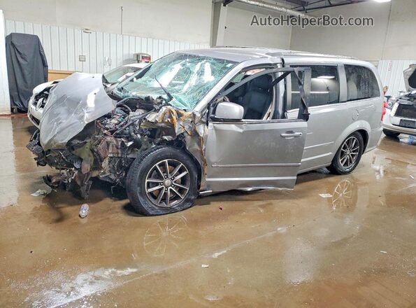 2C4RDGCG1GR134965 2016 DODGE GRAND Серебряный Передняя левая четверть
