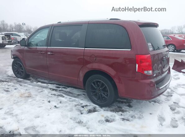 2C4RDGCG2LR253070 2020 DODGE GRAND CARAVAN Бордовый Задняя левая четверть