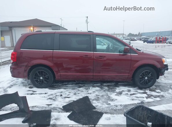 2C4RDGCG2LR253070 2020 DODGE GRAND CARAVAN Бордовый Панорамный вид салона 360°
