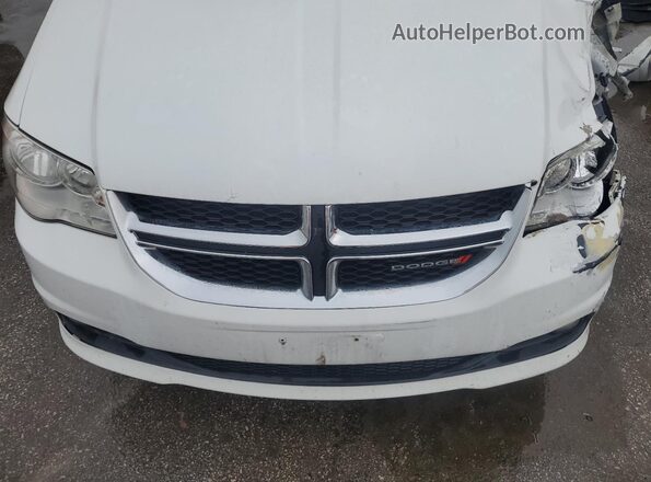 2C4RDGCG7JR216402 2018 DODGE GRAND White Engine compartment view