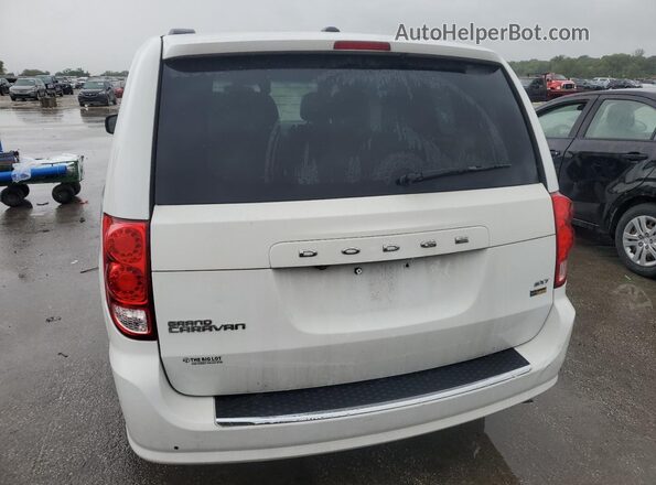 2C4RDGCG7JR216402 2018 DODGE GRAND White Rear view