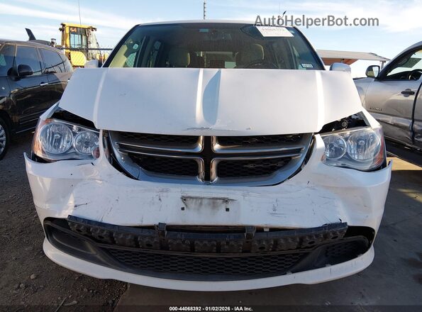 2C4RDGCG8GR132419 2016 DODGE GRAND CARAVAN Белый Вид щитка приборов