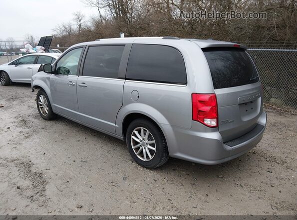 2C4RDGCG9JR210245 2018 DODGE GRAND CARAVAN Silver Rear left