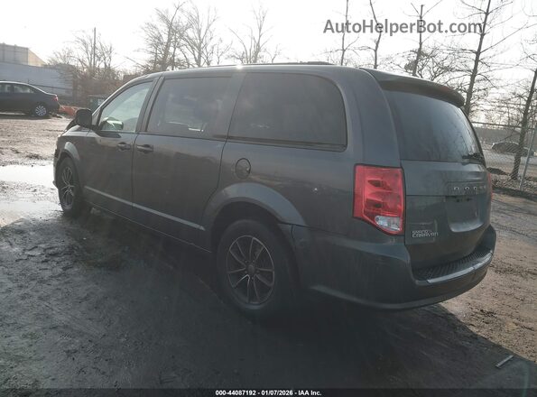 2C4RDGEG3JR341572 2018 DODGE GRAND CARAVAN Brown Tył lewy