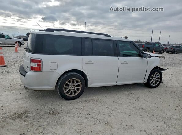 2FMGK5B80GBA21007 2016 FORD FLEX Белый Задняя правая четверть