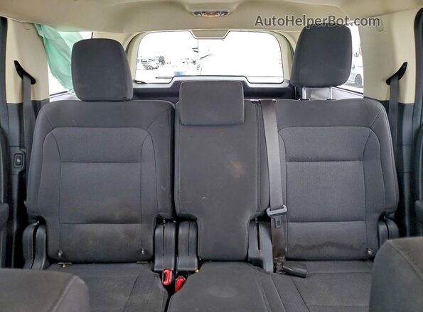 2FMGK5B80GBA21007 2016 FORD FLEX Белый Вид задних сидений