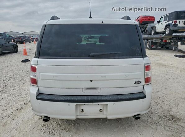 2FMGK5B80GBA21007 2016 FORD FLEX Белый Вид сзади
