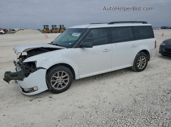 2FMGK5B80GBA21007 2016 FORD FLEX Белый Передняя левая четверть