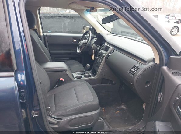 2FMGK5B84HBA01912 2017 FORD FLEX Blue Widok wnętrza z przodu