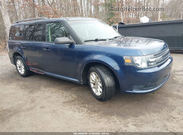 2FMGK5B84HBA01912 2017 FORD FLEX Blue Przód prawy