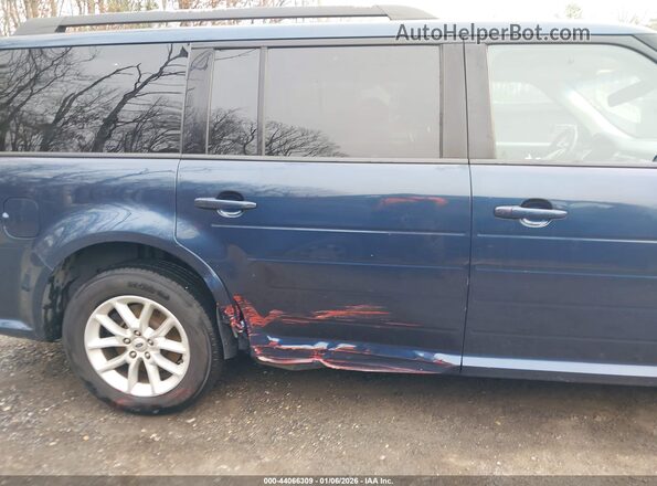 2FMGK5B84HBA01912 2017 FORD FLEX Blue Widok z przodu