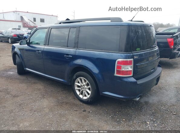 2FMGK5B84HBA01912 2017 FORD FLEX Blue Tył lewy