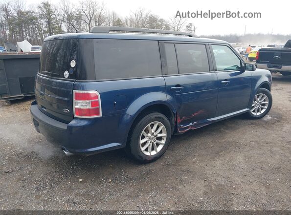 2FMGK5B84HBA01912 2017 FORD FLEX Blue Tył prawy