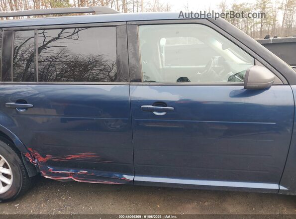 2FMGK5B84HBA01912 2017 FORD FLEX Blue Widok wnętrza z tyłu