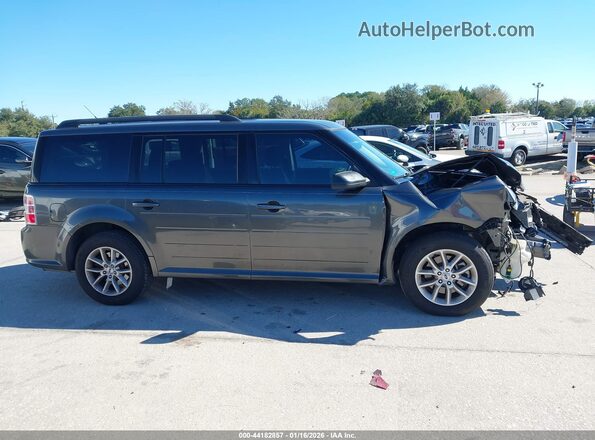 2FMGK5B84JBA04475 2018 FORD FLEX Серый Вид задней части салона