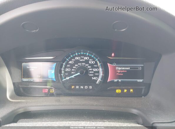 2FMGK5C82KBA16592 2019 FORD FLEX Gray Widok tylnych siedzeń
