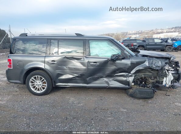 2FMGK5C82KBA16592 2019 FORD FLEX Gray Widok wnętrza 360 stopni