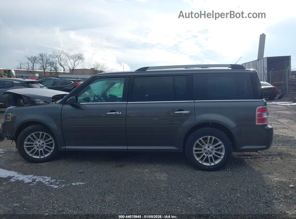 2FMGK5C82KBA16592 2019 FORD FLEX Gray 