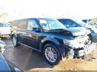 2017 Ford Flex Sel Черный vin: 2FMGK5C86HBA03790