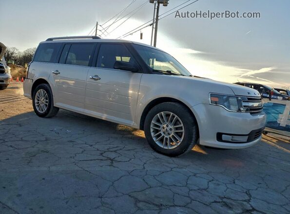 2FMGK5C87HBA14197 2017 FORD FLEX Белый Передняя правая четверть