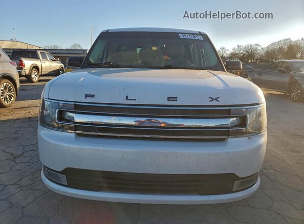 2FMGK5C87HBA14197 2017 FORD FLEX Белый Вид спереди