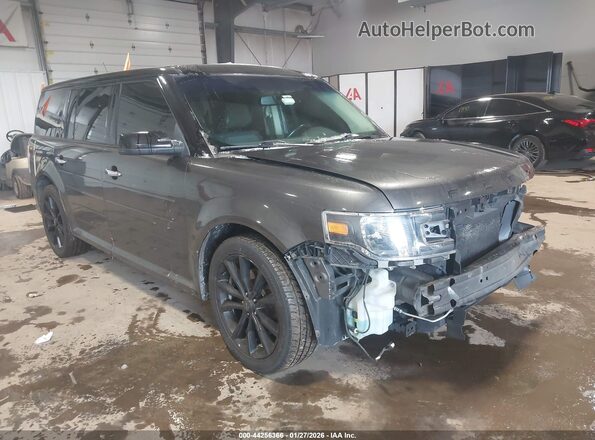 2FMGK5C8XHBA10399 2017 FORD FLEX Серый Передняя правая четверть