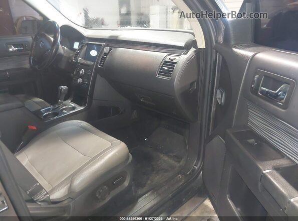2FMGK5C8XHBA10399 2017 FORD FLEX Серый Вид салона спереди