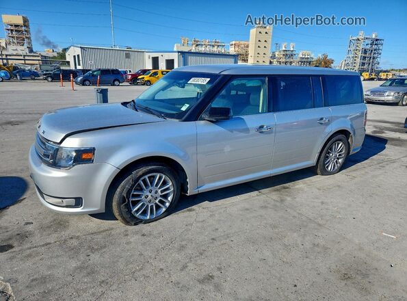 2FMGK5C8XKBA11852 2019 FORD FLEX Серебряный Передняя левая четверть