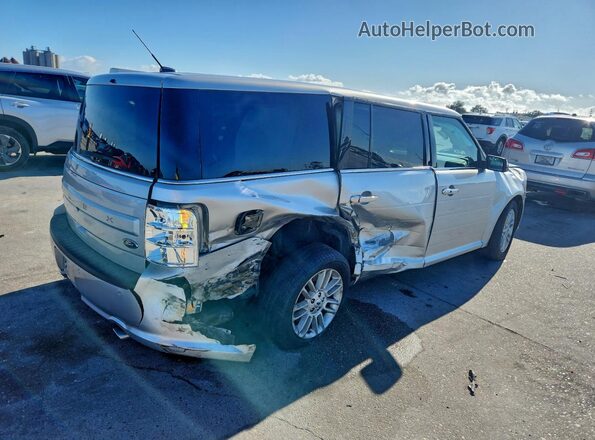 2FMGK5C8XKBA11852 2019 FORD FLEX Серебряный Задняя правая четверть