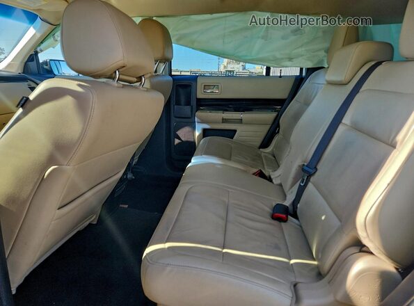 2FMGK5C8XKBA11852 2019 FORD FLEX Серебряный Вид задней части салона