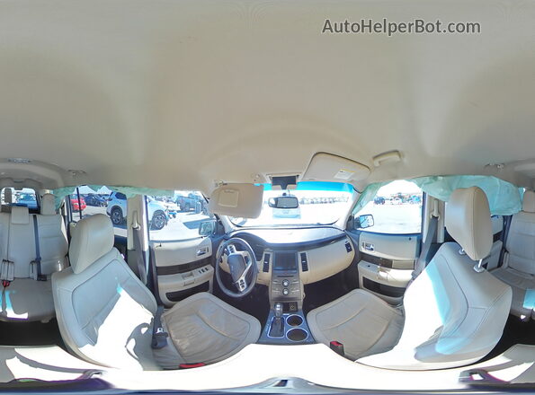 2FMGK5C8XKBA11852 2019 FORD FLEX Серебряный Панорамный вид салона 360°