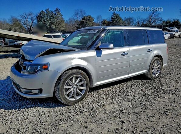 2FMGK5D80HBA01726 2017 FORD FLEX Silver Front left