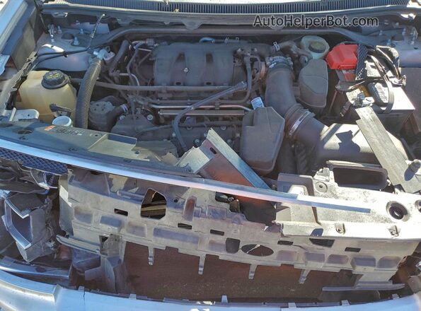 2FMGK5D80HBA01726 2017 FORD FLEX Silver Engine compartment view