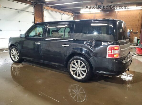 2FMGK5D80KBA18646 2019 FORD FLEX Черный Задняя левая четверть