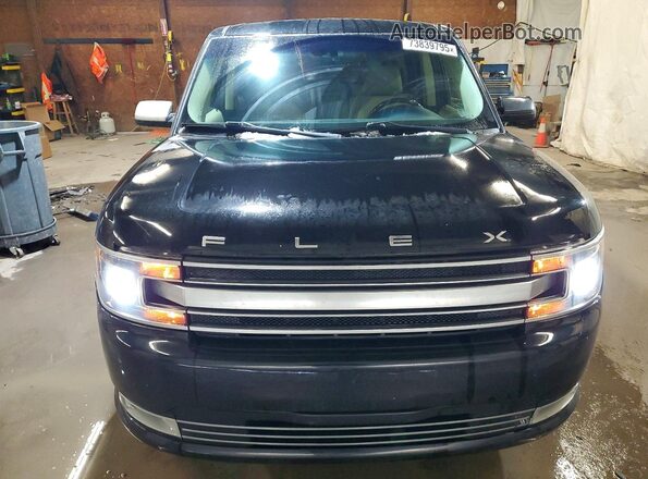 2FMGK5D80KBA18646 2019 FORD FLEX Черный Вид спереди