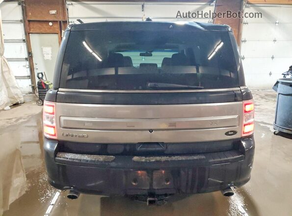 2FMGK5D80KBA18646 2019 FORD FLEX Черный Вид сзади