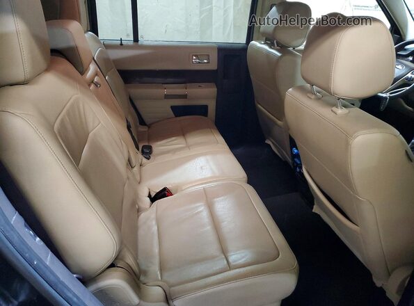 2FMGK5D80KBA18646 2019 FORD FLEX Черный Вид задней части салона