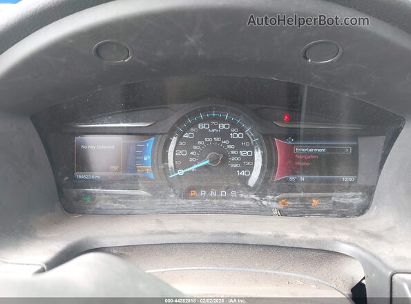 2FMGK5D87HBA01240 2017 FORD FLEX Черный Вид задних сидений